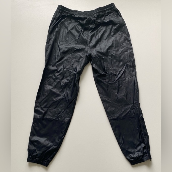 Vintage 90s Disney Mighty Ducks Zip Windbreaker 2 Piece Shiny Track Suit XL RARE - Picture 6 of 14